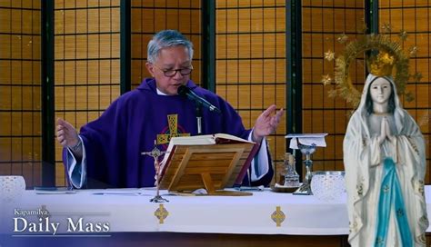 Watch the daily mass live on ABS.